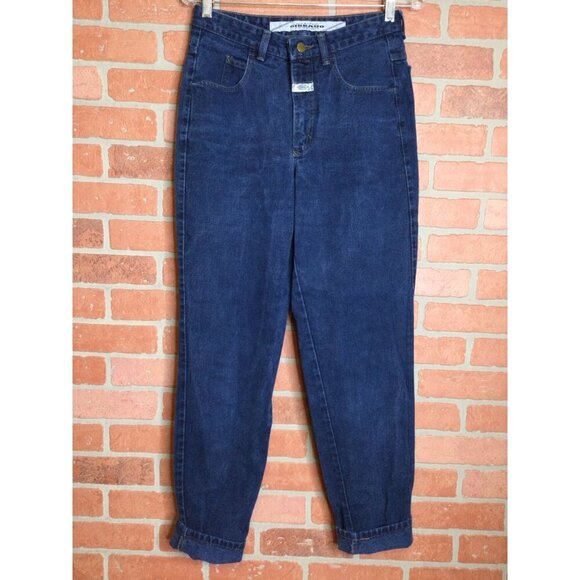 Marithe Francois Girbaud High-Waisted Vintage Jeans Size 7/8 Grunge Retro Tapere - Picture 10 of 10